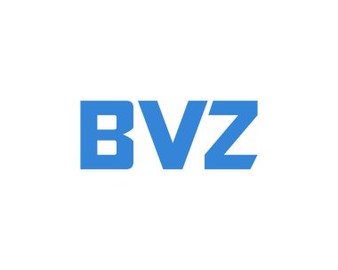 BVZ logo tasarım vektör şablonu. BVZ
