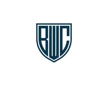 BWC logo tasarım vektör şablonu. BWC