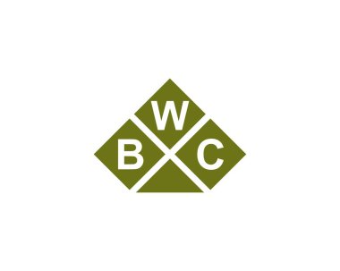 BWC logo tasarım vektör şablonu. BWC