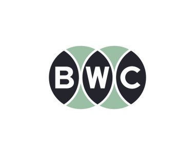 BWC logo tasarım vektör şablonu. BWC