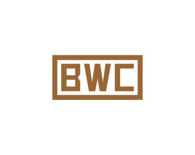 BWC logo tasarım vektör şablonu. BWC