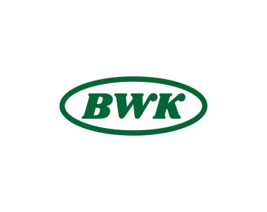 BWK logo tasarım vektör şablonu. BWK