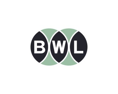 BWL logo tasarım vektör şablonu. BWL