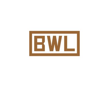 BWL logo tasarım vektör şablonu. BWL