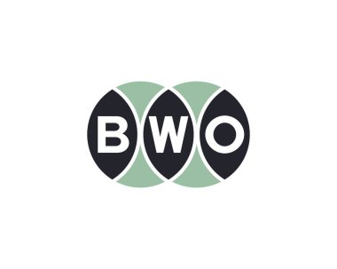 BWO logo tasarım vektör şablonu. BWO