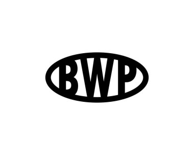BWP logo tasarım vektör şablonu. BWP