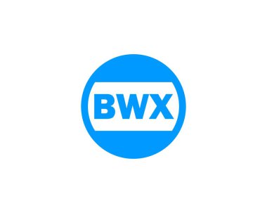 BWX logo tasarım vektör şablonu. BWX