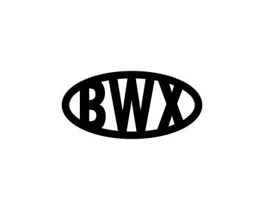 BWX logo tasarım vektör şablonu. BWX