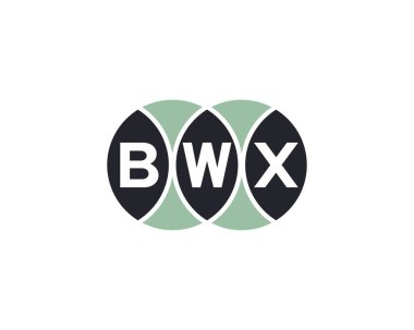 BWX logo tasarım vektör şablonu. BWX
