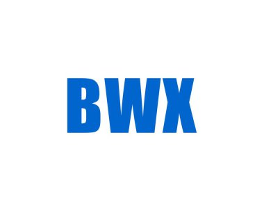 BWX logo tasarım vektör şablonu. BWX