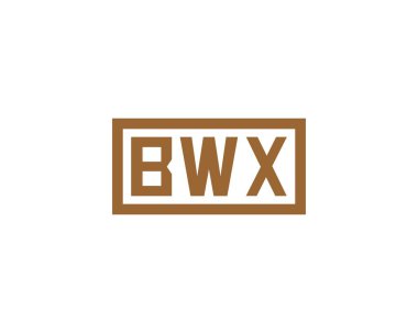 BWX logo tasarım vektör şablonu. BWX