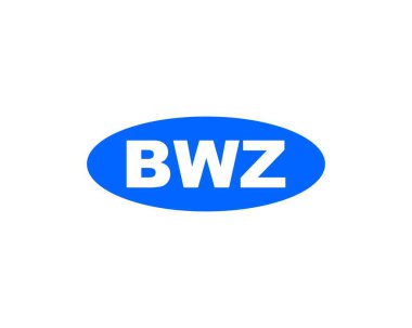 BWZ logo tasarım vektör şablonu. BWZ