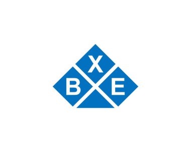BXE logo tasarım vektör şablonu. BXE
