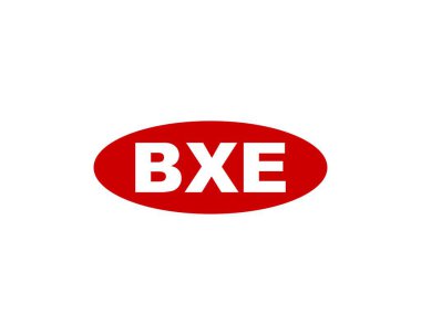 BXE logo tasarım vektör şablonu. BXE