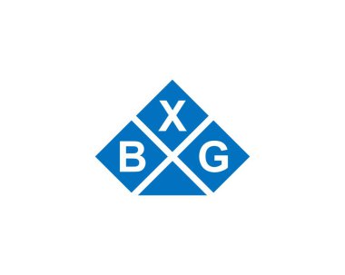 BXG logo tasarım vektör şablonu. BXG