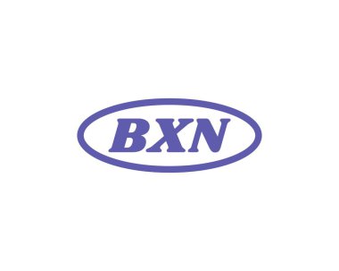 BXN logo tasarım vektör şablonu. BXN