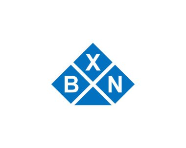 BXN logo tasarım vektör şablonu. BXN