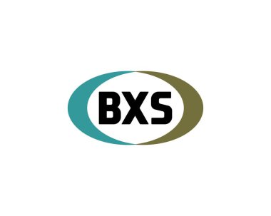 BXS logo tasarım vektör şablonu. BXS