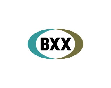 BXX Logo tasarım vektör şablonu. BXX