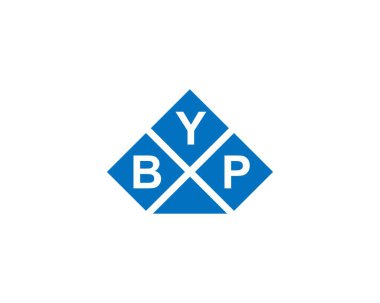 BYP logo tasarım vektör şablonu. Hoşça kal.
