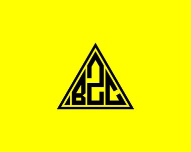 BZC Logo tasarım vektör şablonu. BZC