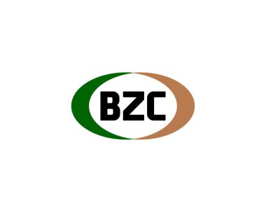 BZC Logo tasarım vektör şablonu. BZC