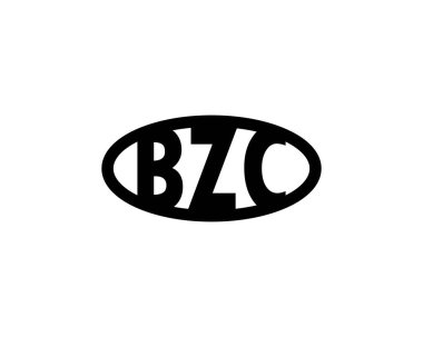 BZC Logo tasarım vektör şablonu. BZC