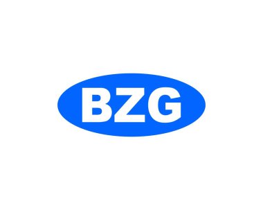 BZG logo tasarım vektör şablonu. BZG