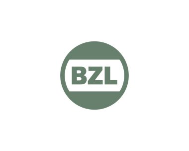 BZL logo tasarım vektör şablonu. BZL
