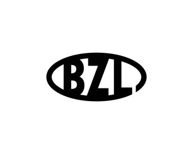 BZL logo tasarım vektör şablonu. BZL