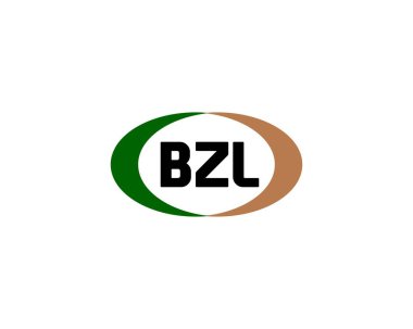 BZL logo tasarım vektör şablonu. BZL