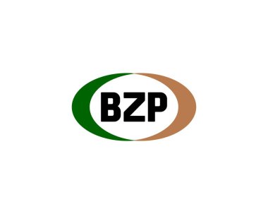 BZP logo tasarım vektör şablonu. BZP
