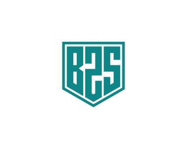 BZS logo tasarım vektör şablonu. BZS