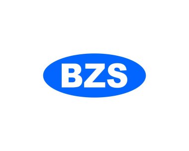 BZS logo tasarım vektör şablonu. BZS