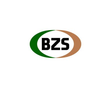 BZS logo tasarım vektör şablonu. BZS