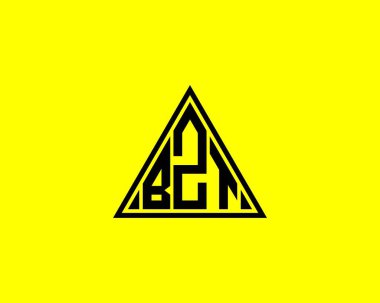 BZT Logo tasarım vektör şablonu. BZT