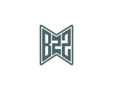 BZZ Logo tasarım vektör şablonu. BZZ