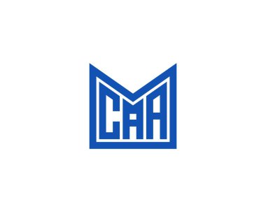 CAA logo tasarım vektör şablonu. CAA