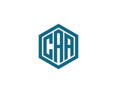 CAA logo tasarım vektör şablonu. CAA
