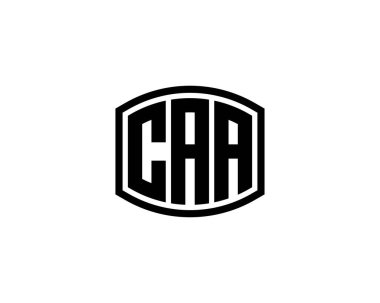 CAA logo tasarım vektör şablonu. CAA