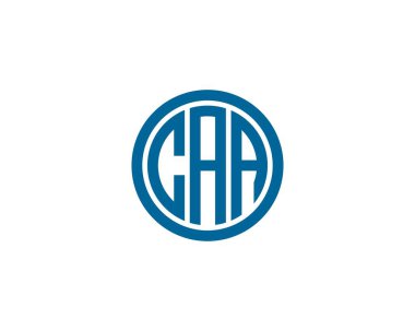 CAA logo tasarım vektör şablonu. CAA