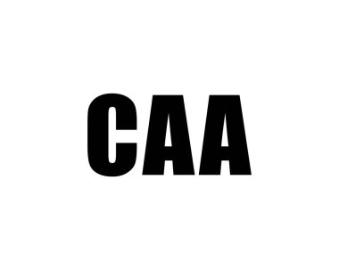 CAA logo tasarım vektör şablonu. CAA