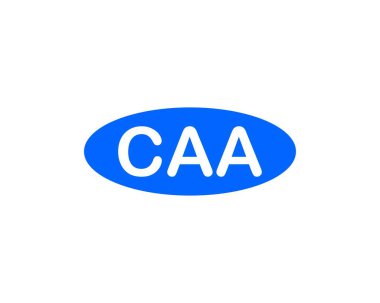 CAA logo tasarım vektör şablonu. CAA