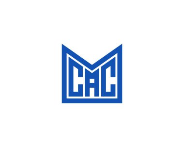 CAC Logo tasarım vektör şablonu. CAC