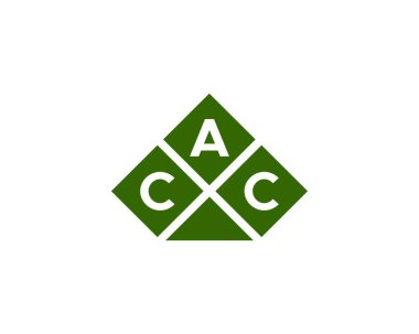 CAC Logo tasarım vektör şablonu. CAC