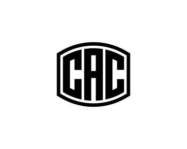 CAC Logo tasarım vektör şablonu. CAC