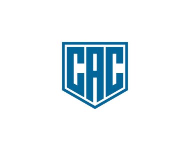 CAC Logo tasarım vektör şablonu. CAC