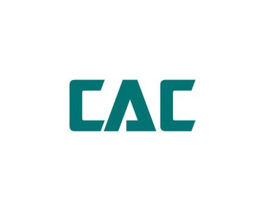 CAC Logo tasarım vektör şablonu. CAC