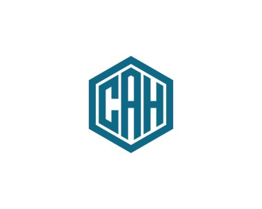 CAH logo tasarım vektör şablonu. CAH