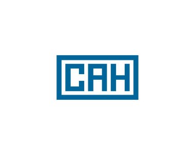 CAH logo tasarım vektör şablonu. CAH